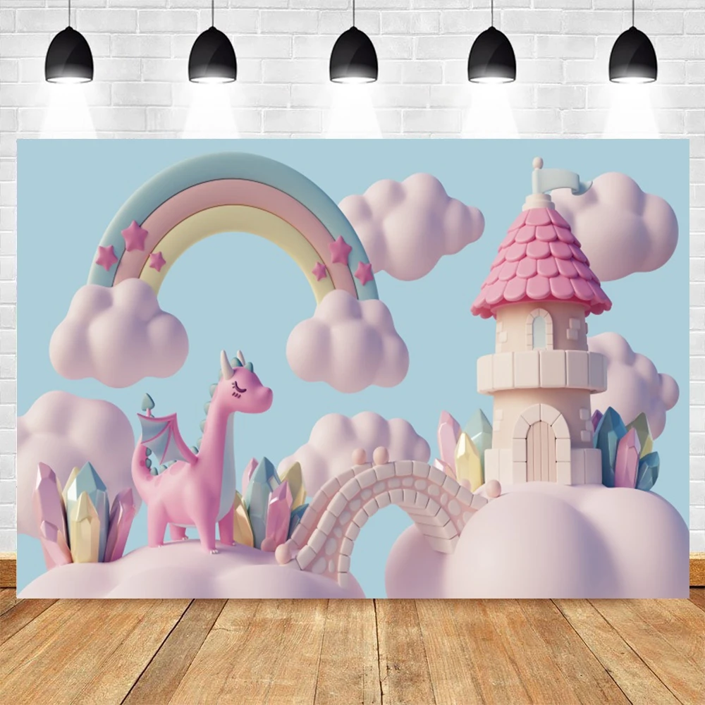 Фоны на 1-й день рождения мальчика и девочки, Воздушные шары для фотосъемки, Детский душ, Праздничный торт, декор для вечеринки, Фоновая Фотостудия5