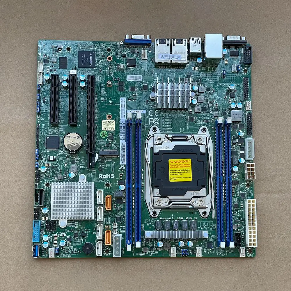 X10SRM-TF для Supermicro Single socket R3 LGA 2011 Поддерживает процессоры Xeon семейства E5-2600 v4 †/ v3 и E5-1600 v4 †/v31