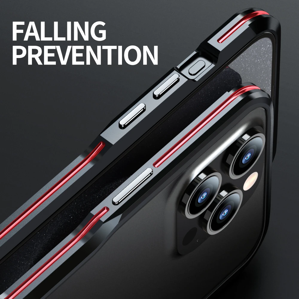 Металлический каркас для iPhone 15 Pro Max Plus Защитная броня Противоударная Легкая Противоударная3