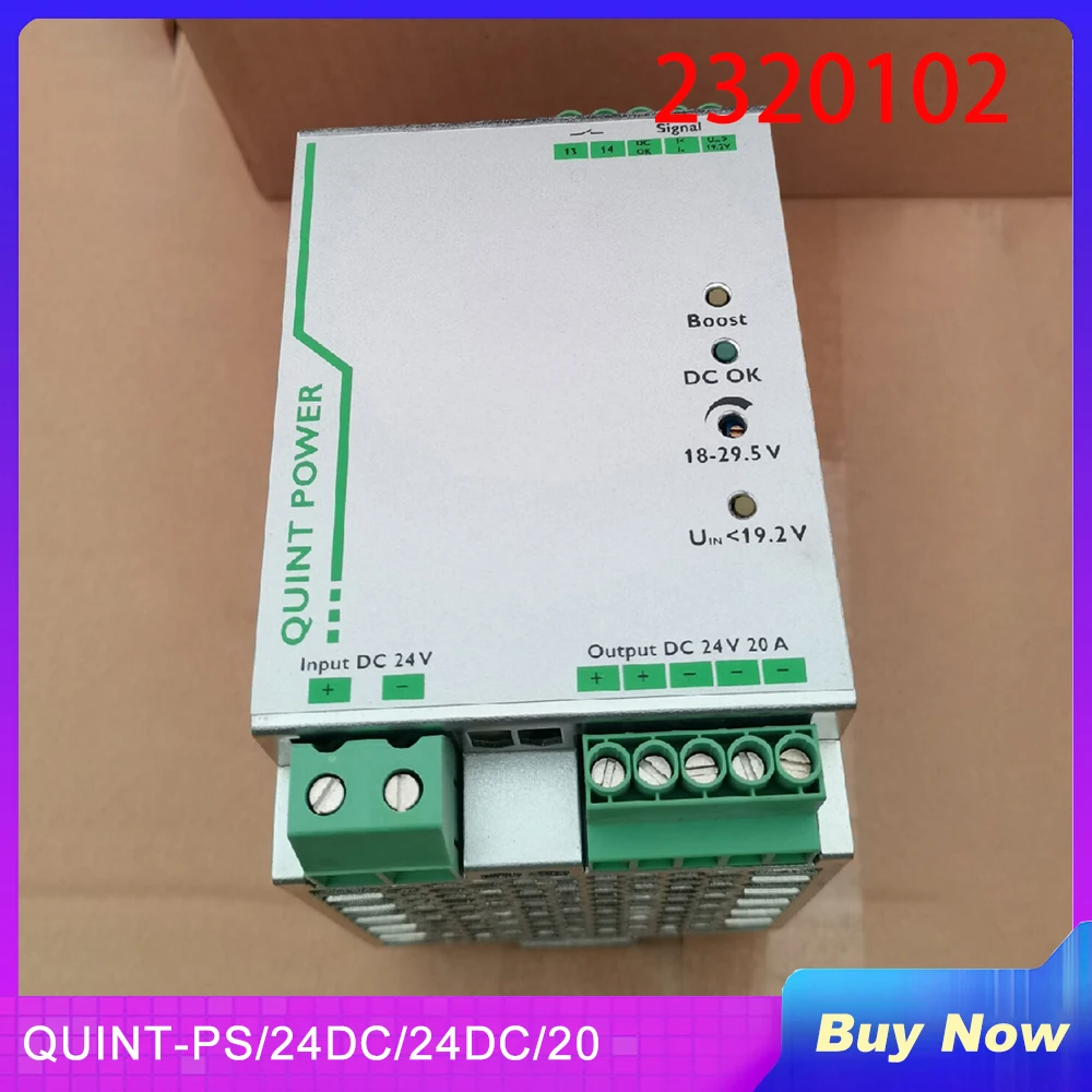 Новинка для Phoenix QUINT-преобразователь постоянного тока 24 В постоянного тока/20 В постоянного тока 24 В постоянного тока/20A 23201020