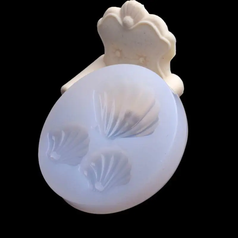 X5QE Мини 3D ракушка Эпоксидная смола УФ клей поделки силиконовая форма для творчества своими руками5