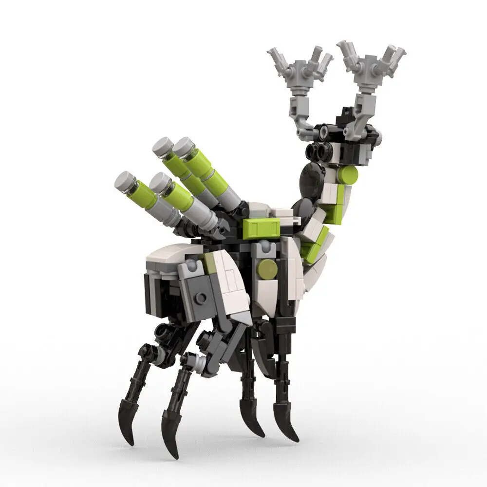 Модель робота Grazer Micro в форме оленя Herbivore 210 деталей из игры MOC Build4