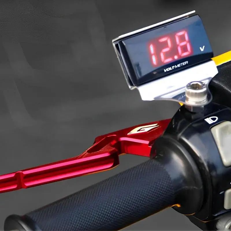 Модернизированный мини-измеритель температуры воды для мотоциклов Адаптер температуры воды для скутеров и гонок Подходит для большинства мотоциклов 12 В3