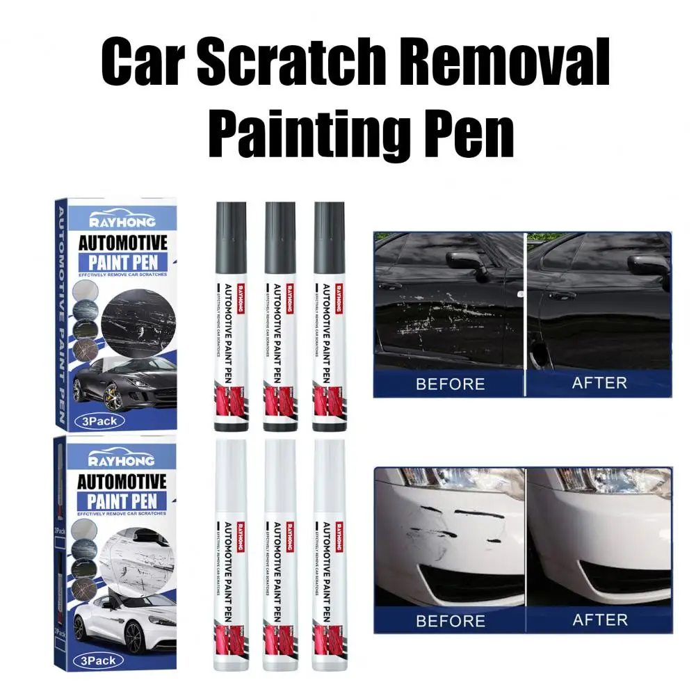Удобная ручка для покраски автомобиля, долговечная ручка для ремонта царапин на автомобильной краске, прочное покрытие, быстросохнущая маркерная ручка, инструмент для поделок2