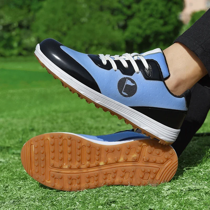 Обувь для гольфа с изменяющимся цветом, мужские и женские профессиональные кроссовки для гольфа без шипов, обувь для гольфа, кроссовки, обувь для игроков в гольф1