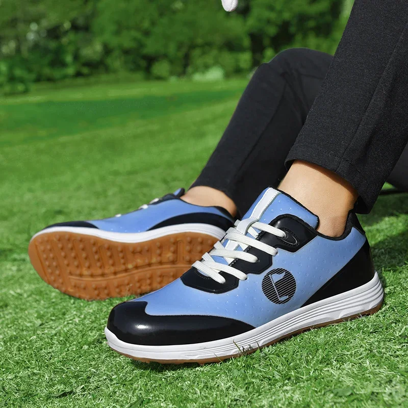 Обувь для гольфа с изменяющимся цветом, мужские и женские профессиональные кроссовки для гольфа без шипов, обувь для гольфа, кроссовки, обувь для игроков в гольф2