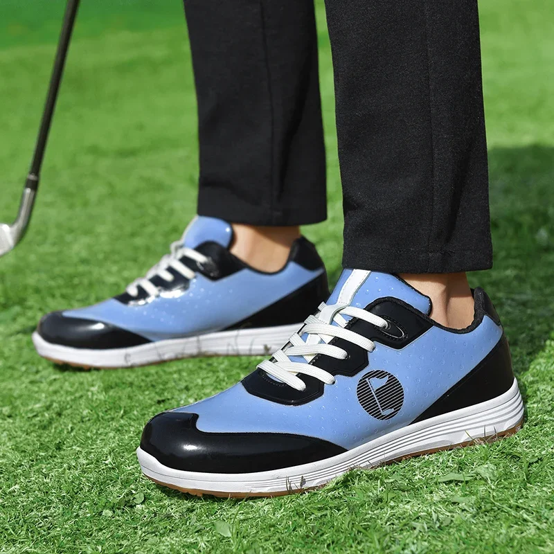 Обувь для гольфа с изменяющимся цветом, мужские и женские профессиональные кроссовки для гольфа без шипов, обувь для гольфа, кроссовки, обувь для игроков в гольф3