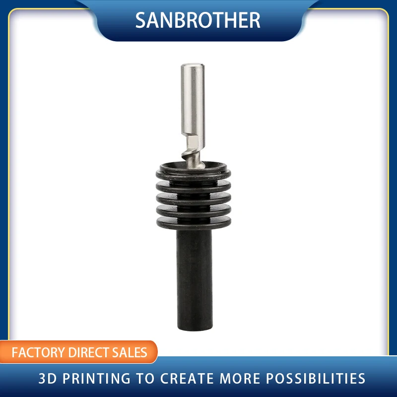 Экструдер для керамического порошка с микрошнековой горловиной, подающий стержень, подающий стержень 8 мм x 82 мм / 10x120 мм, аксессуары для 3D-принтера5