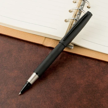 Высококачественный модный дизайн из искусственной кожи, шариковая ручка для деловых мужчин, подарок на день рождения, ручка для письма, можно сделать логотип