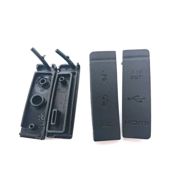 Штекер USB Резиновый Кожаный HDMI-совместимый Видеовыход Резиновые Накладки На Нижнюю Крышку Дверцы Защита От Пыли Цифровая Камера Запчасти Для ремонта Цифровой Камеры