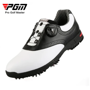 Обувь для гольфа PGM, Мужская Водонепроницаемая Спортивная Обувь С Вращающимися Пряжками, Противоскользящие Кроссовки, Многофункциональные Кроссовки Для Гольфа XZ130