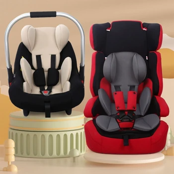 C5AA Подушка для коляски Для новорожденных, Корзина, Защитный Внутренний коврик, Дышащая Защитная прокладка, Поддерживающий талию Коврик Универсальный