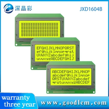 1604B 4x16 ЖК-дисплей 16x04 I2c ЖК-модуль ST7066U Привод 5,0 В или 3,3 В мощность FSTN Положительная желтая подсветка