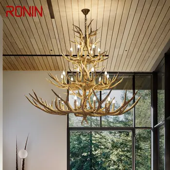 Подвесные светильники RONIN Modern Antler Led Креативная Люстра для декора гостиной и столовой