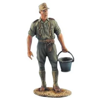 Набор для моделирования фигурки солдата из смолы в масштабе 1/35, фигурка солдата логистики, GK, Диорама в разобранном виде, неокрашенные игрушки 