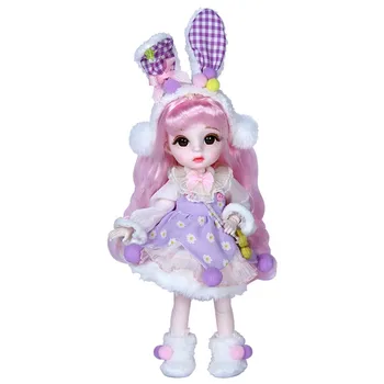 Кукла DREAM FAIRY 1/6 серии BJD Lucky Angel с механическим суставом, включая макияж, глаза, одежду, обувь, подарок для девочек, аниме-игрушку SD