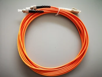 Волоконные Патч-кабели OM1 Многомодовый Волоконно-оптический Патч-корд ST UPC-LC UPC Дуплексный 62,5/125 мкм