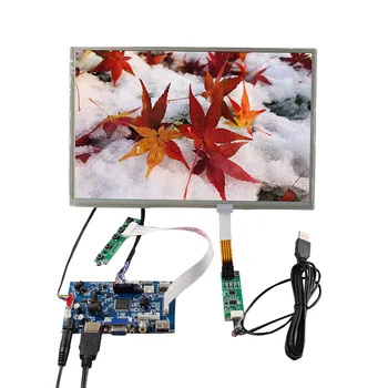 Плата контроллера HD MI VGA AV LCD 12,1 дюйма LQ121K1LG52 с резистивным сенсорным дисплеем с разрешением 1280x800