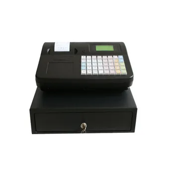 Черный цвет 40 клавиш платежный аппарат среднего размера Агрессивный Дешевый электронный кассовый аппарат по акции
