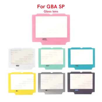 Замена защитной пленки для экрана и линз из 7-цветного стекла для GameBoy Advance SP GBA SP