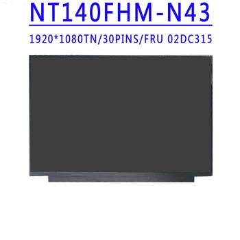 NT140FHM-N43 14,0 дюймов 1920x1080 FHD 30pin EDP ЖК-экран Для Lenovo ideapad 3-14 S340-14 S145-14 ThinkBook 14 ЖК-экран для ноутбука