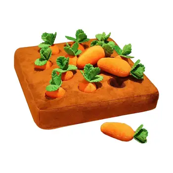Садовая морковка Плюшевая игрушка Забавная креативная мягкая игрушка 