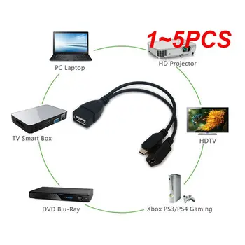 1 ~ 5ШТ Кабель Otg-адаптера с USB-портом для Fire Tv 3 или 2-го поколения Fire Stick