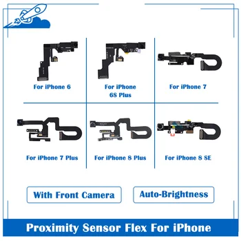 Класс AA + Ori Фронтальная Камера Для iPhone 6 6s 7 8 Plus Датчик Приближения Гибкий Кабель Фронтальная Камера Гибкий Кабель Запчасти Для Ремонта Телефона