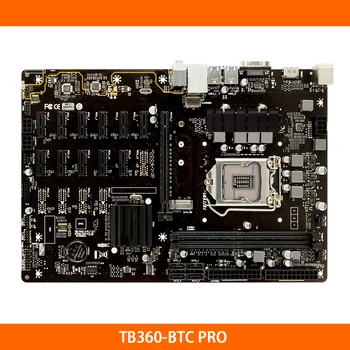 Оригинал для BIOSTAR Mining Материнская плата B360 с поддержкой 8/9-го процессора LGA 1151 DDR4 32 ГБ ATX TB360-BTC PRO