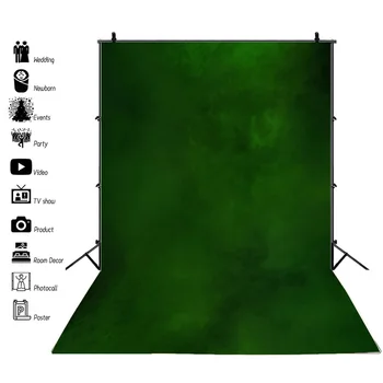 Винтажные фоны для портретной фотографии SHENGYONGBAO, Абстрактная акварельная текстура, ручная роспись, фон для фотостудии HP-01