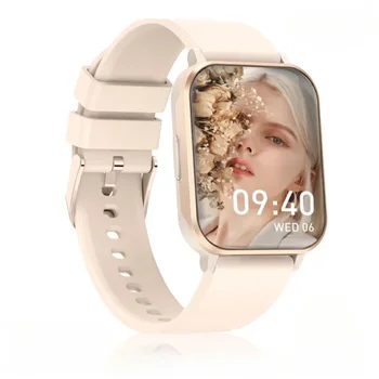 2024 Новые 1,83-дюймовые женские смарт-часы, монитор здоровья, термометр, Женский браслет, Bluetooth-вызов, Женские умные часы, Музыкальные часы
