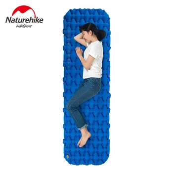 Naturehike Бамбуковая подушка, надувной спальный коврик с подушкой безопасности, матрас для кемпинга, Сверхлегкая палатка, влагостойкая