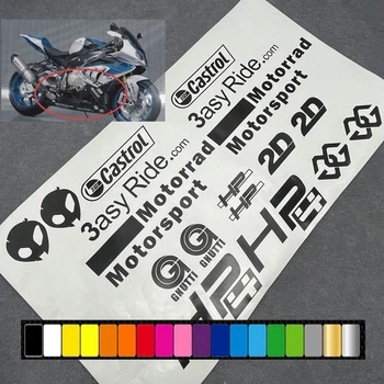 Наклейки Спонсора Мотоцикла, Наклейки на Обтекатель, Буквы для BMW S1000RR HP4 2009 2010 2011 2012 2013
